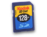 Kodak 128MB SECURE DIGITAL CARD (1111079)